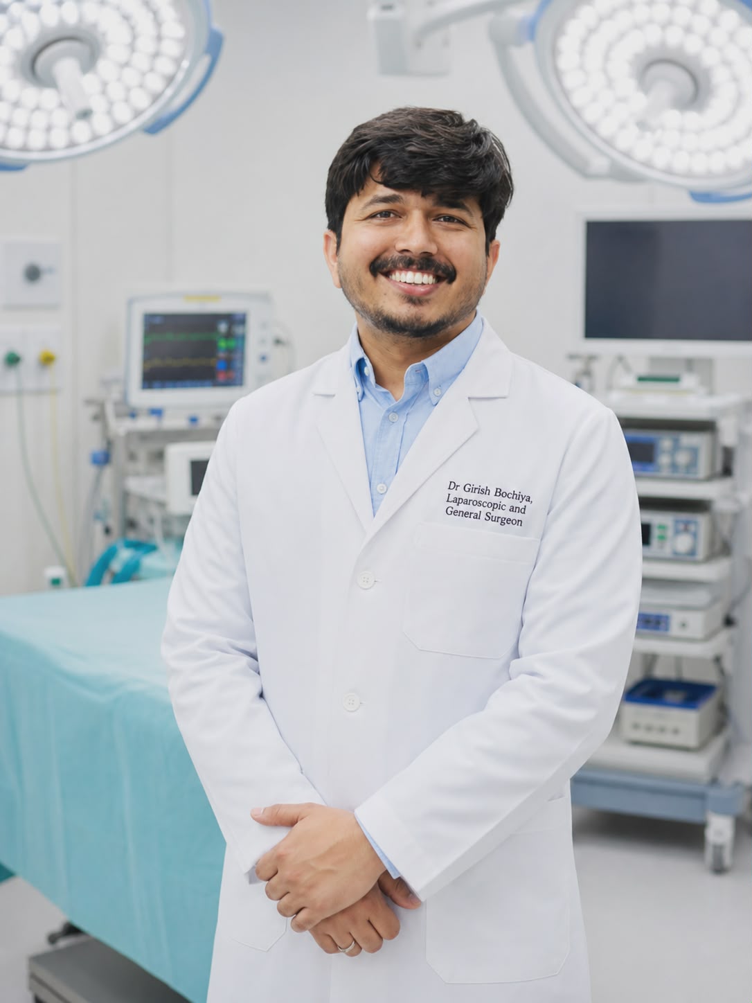 Dr Girish Bochiya OPD room